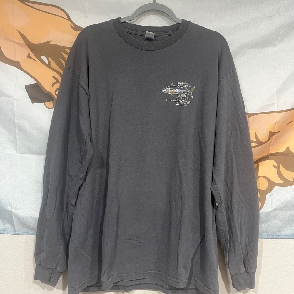 Vintage Hawaii Fish Long Sleeve Shirt